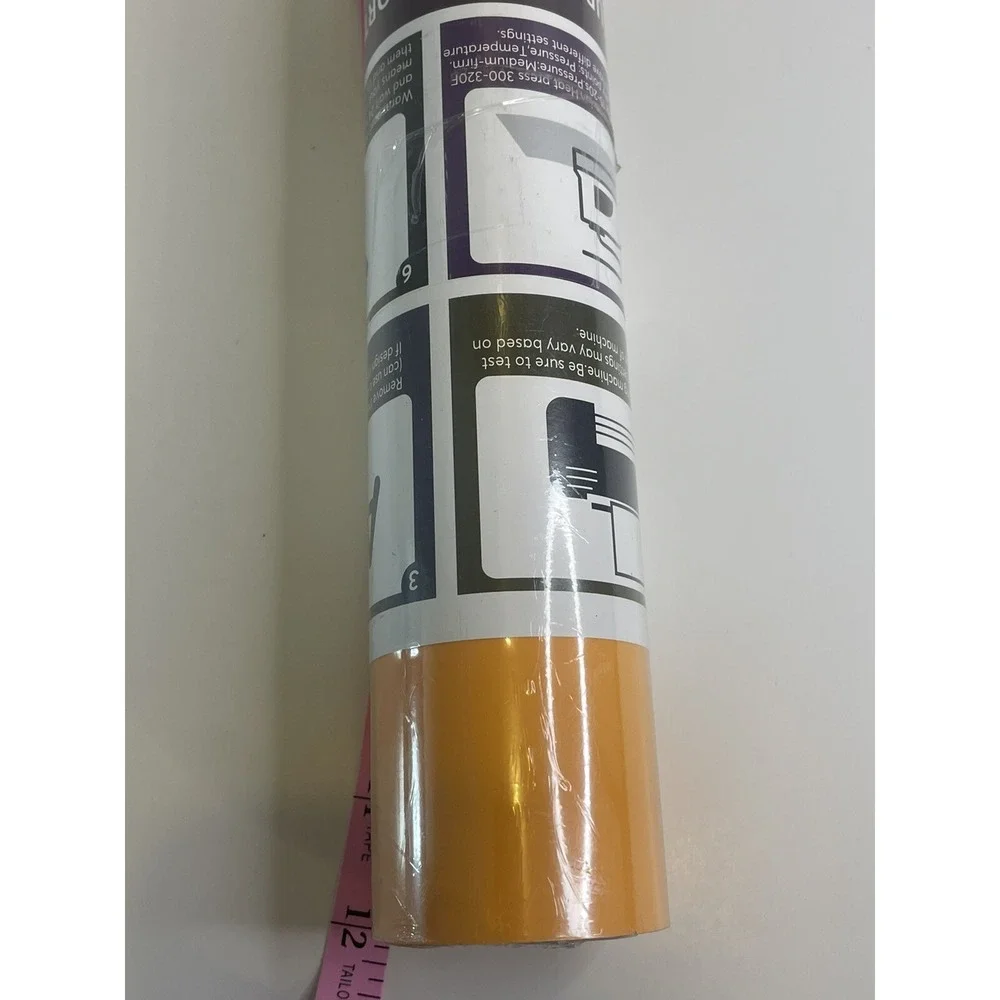 HTVRONT Heat Transfer Vinyl Roll‎ Iron on Heat Press T-shirt